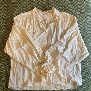Mango Billow Sleeve Blouse